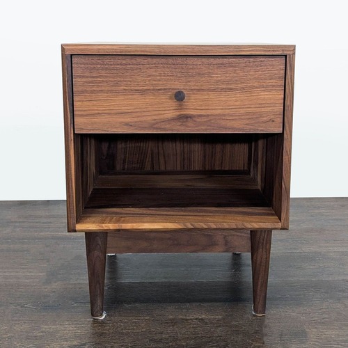 Used Room & Board Grove Walnut Nightstand for sale on AptDeco