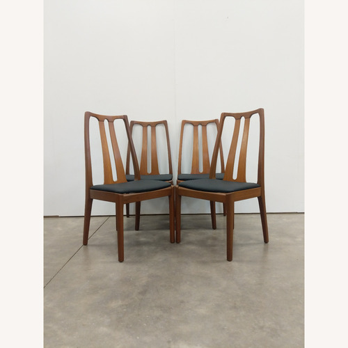 Used 4 Vintage Nathan Mid Century Modern Dining Chairs for sale on AptDeco