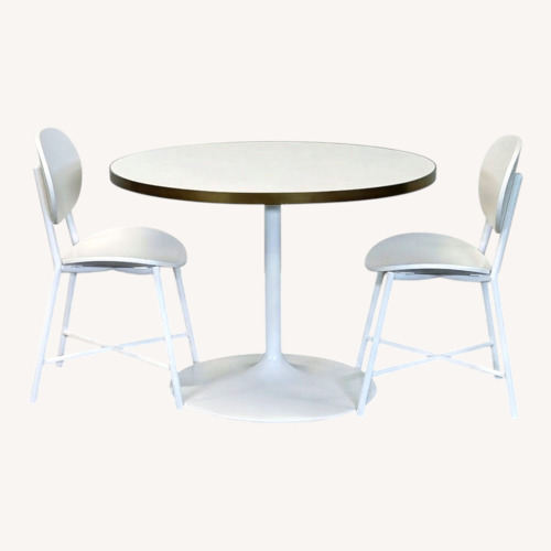 Used RH Baby & Child Modern White Childs Daphne Table for sale on AptDeco