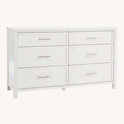 Used Pottery Barn Kids Camden White 6-Drawer Dresser for sale on AptDeco