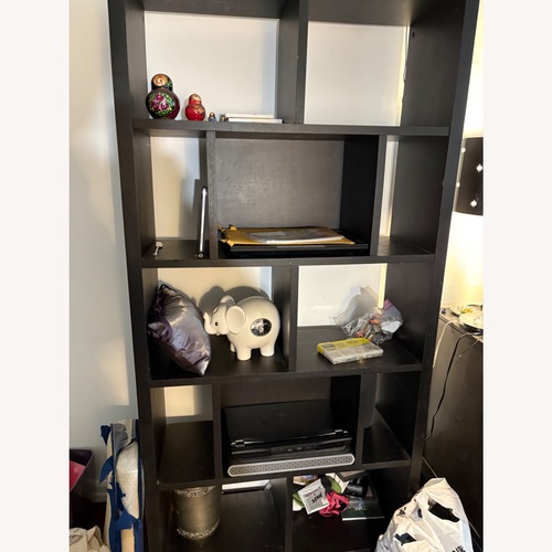 Used Black Bookcase for sale on AptDeco