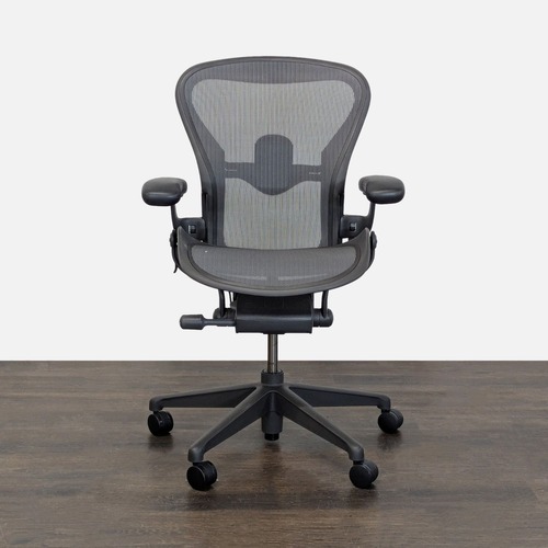 Used Herman Miller Aeron Ergonomic Mesh Office Chair for sale on AptDeco