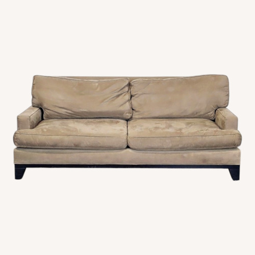 Used Pottery Barn Seabury 3-Seat Beige Sofa for sale on AptDeco