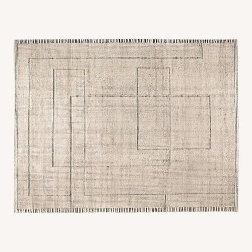 Used Arhaus Walker Natural Area Rug 10' x 14' for sale on AptDeco