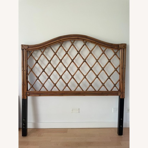 Used Birch Lane Rattan Liv Headboard for sale on AptDeco