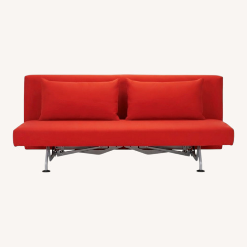 Used Design Within Reach Red Sleeper Sofa for sale on AptDeco