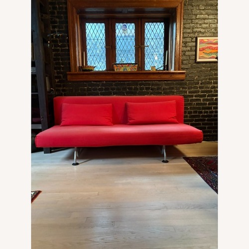 Used Design Within Reach Red Sleeper Sofa for sale on AptDeco