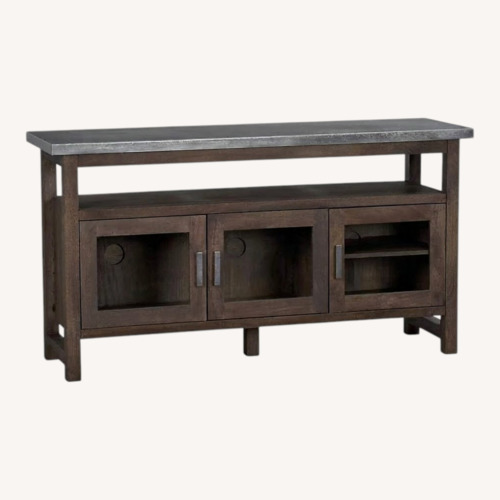 Used Crate & Barrel Galvin Wood & Metal Sideboard for sale on AptDeco