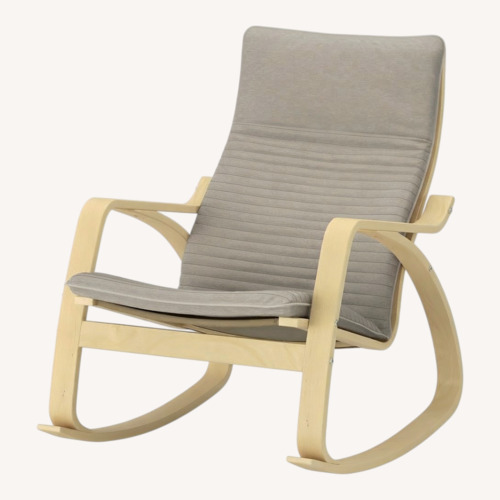 Used IKEA POÄNG Wood Accent Chair for sale on AptDeco