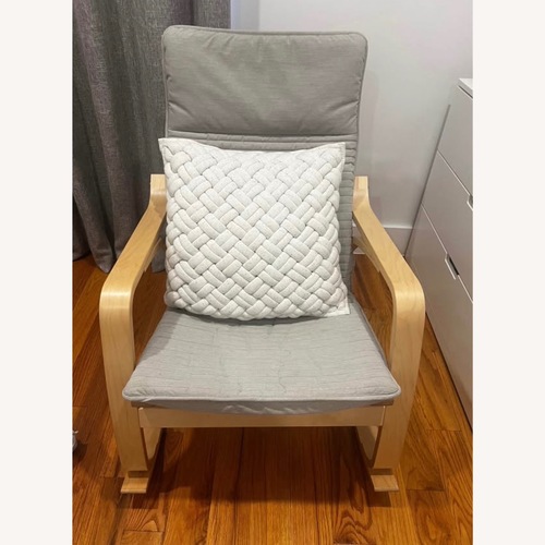 Used IKEA POÄNG Wood Accent Chair for sale on AptDeco