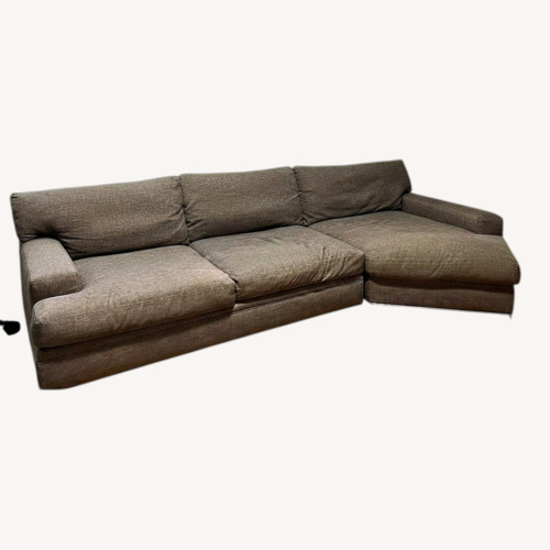 Used Raymour & Flanigan Wide Seated Comfy Couch for sale on AptDeco