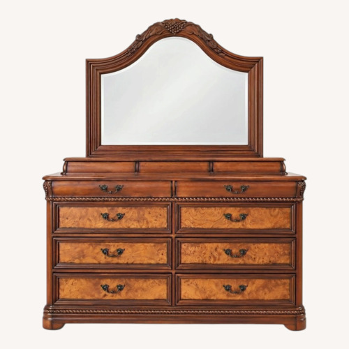 Used Aspen Home Napa Dark Brown Wood Dresser for sale on AptDeco