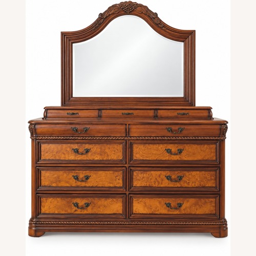 Used Aspen Home Napa Dark Brown Wood Dresser for sale on AptDeco