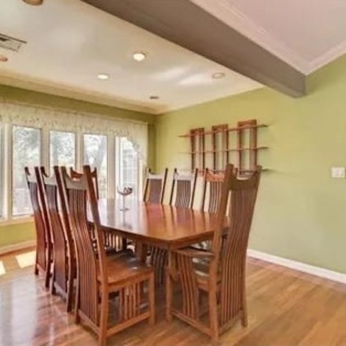 Used Mission Style Quarter-Sawn White Oak Dining Set for sale on AptDeco