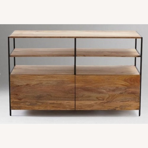 Used West Elm 49" Industrial Media Console for sale on AptDeco