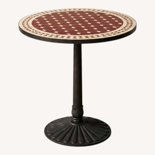 Used Custom Ceramic Moroccan Cafe Tables for sale on AptDeco