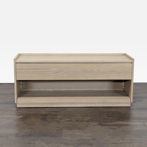 Used Crate & Barrel Batten Storage Bench for sale on AptDeco