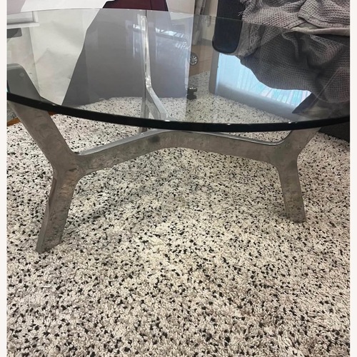 Used Crate & Barrel Elke Round Table for sale on AptDeco