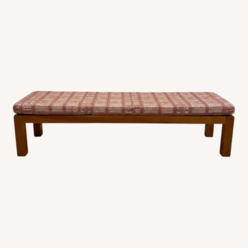 Used High End Custom Benches w Pads & Pillows for sale on AptDeco