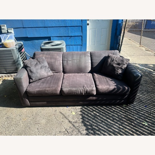 Used Vintage/Antique Dark Brown 3+ Piece Sectional for sale on AptDeco