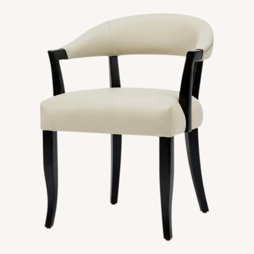 Used Palecek Cream Dining Chair Set of 4 for sale on AptDeco