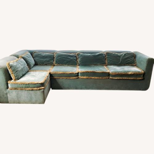 Used Velvet 3+ Piece Sectional for sale on AptDeco