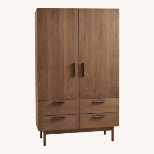 Used Blu Dot Shale Bar Cabinet in Walnut for sale on AptDeco