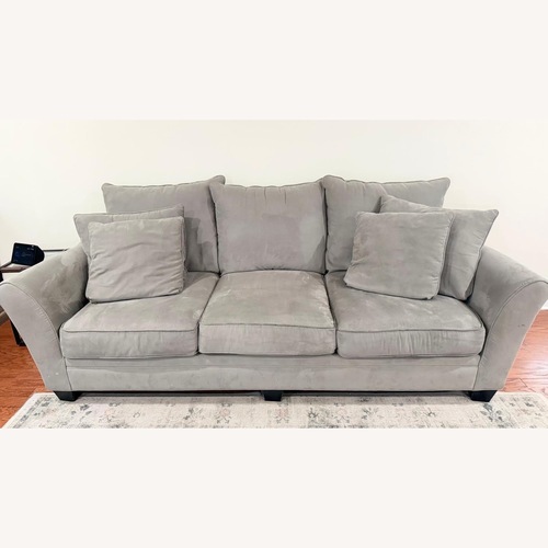Used Raymour & Flanigan Light Gray 3+ Seater Sofa for sale on AptDeco