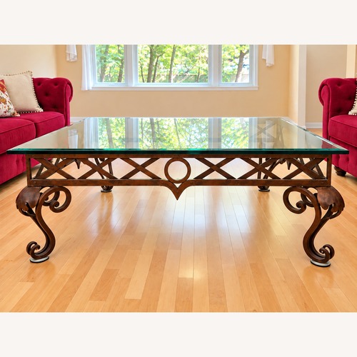 Used Vintage Large Coffee Table for sale on AptDeco