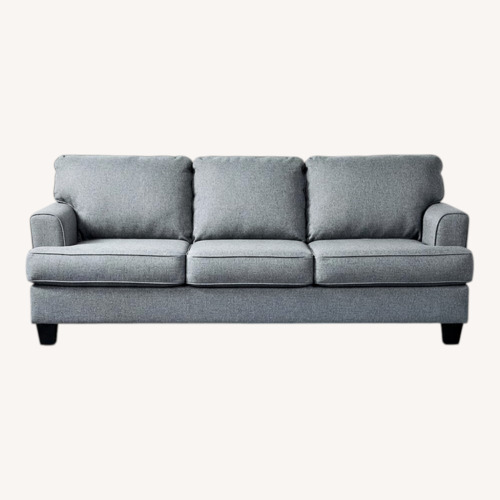 Used Raymour & Flanigan Light Gray 3+ Seater Sofa for sale on AptDeco