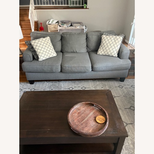 Used Raymour & Flanigan Light Gray 3+ Seater Sofa for sale on AptDeco