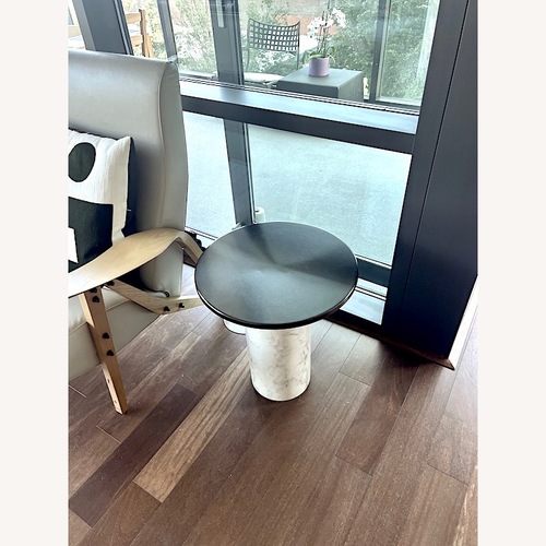 Used CB2 Marble Side Table  for sale on AptDeco