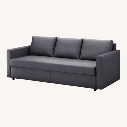Used IKEA Friheten Dark Gray Fabric Sleeper Sofa for sale on AptDeco