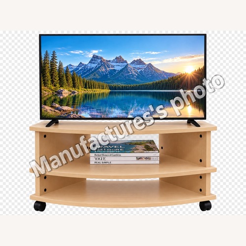 Used Light Brown Wood Media Storage for sale on AptDeco
