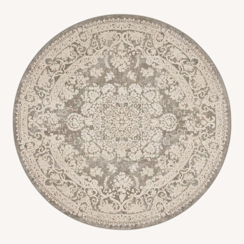 Used Safavieh White Area Rug 8' x 8' for sale on AptDeco