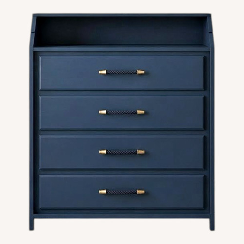 Used Vintage/Antique Blue Wood Dresser for sale on AptDeco