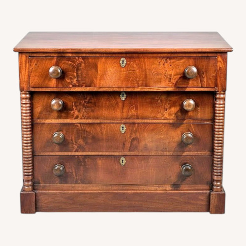 Used American Late Empire Mohagony Chest of Drawersr for sale on AptDeco