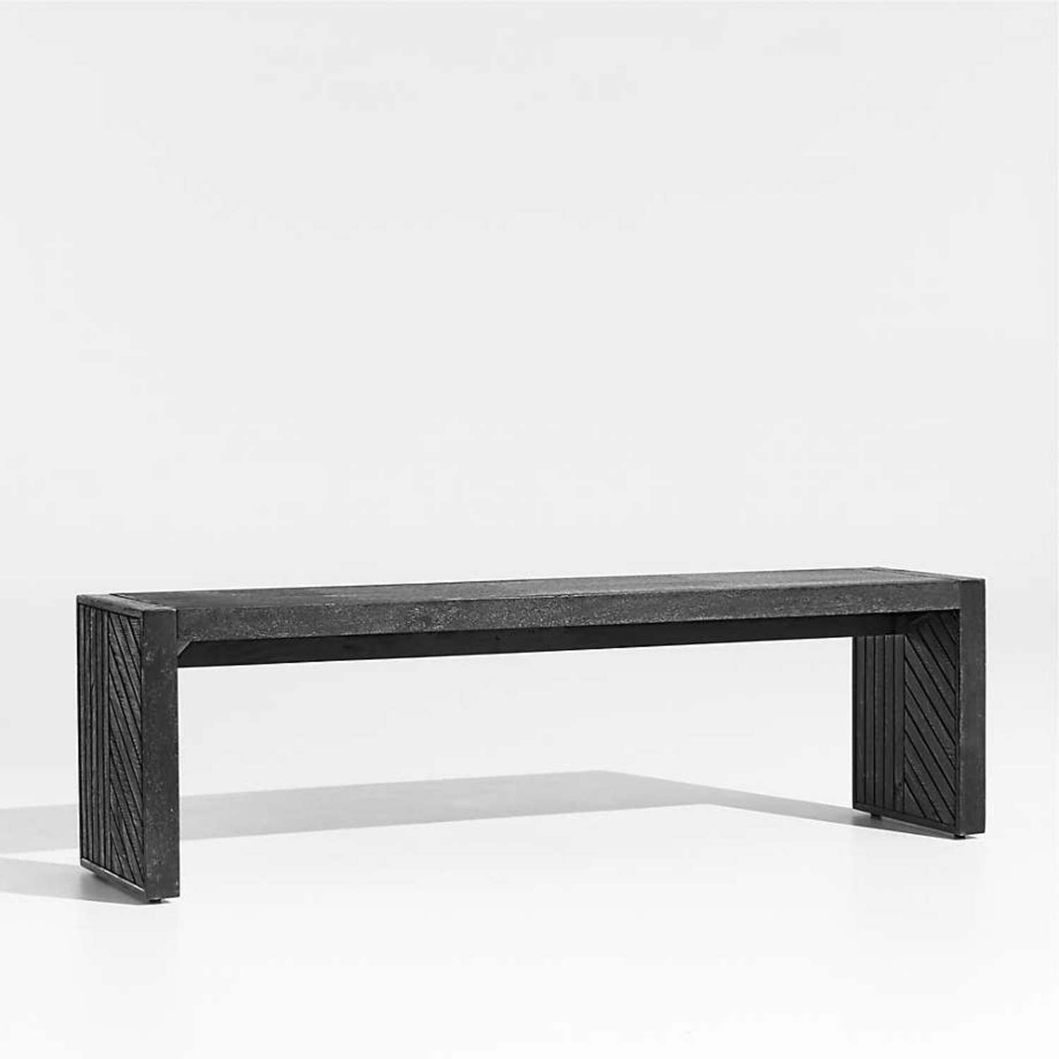 Crate & Barrel Dunewood Dining Bench - image-5
