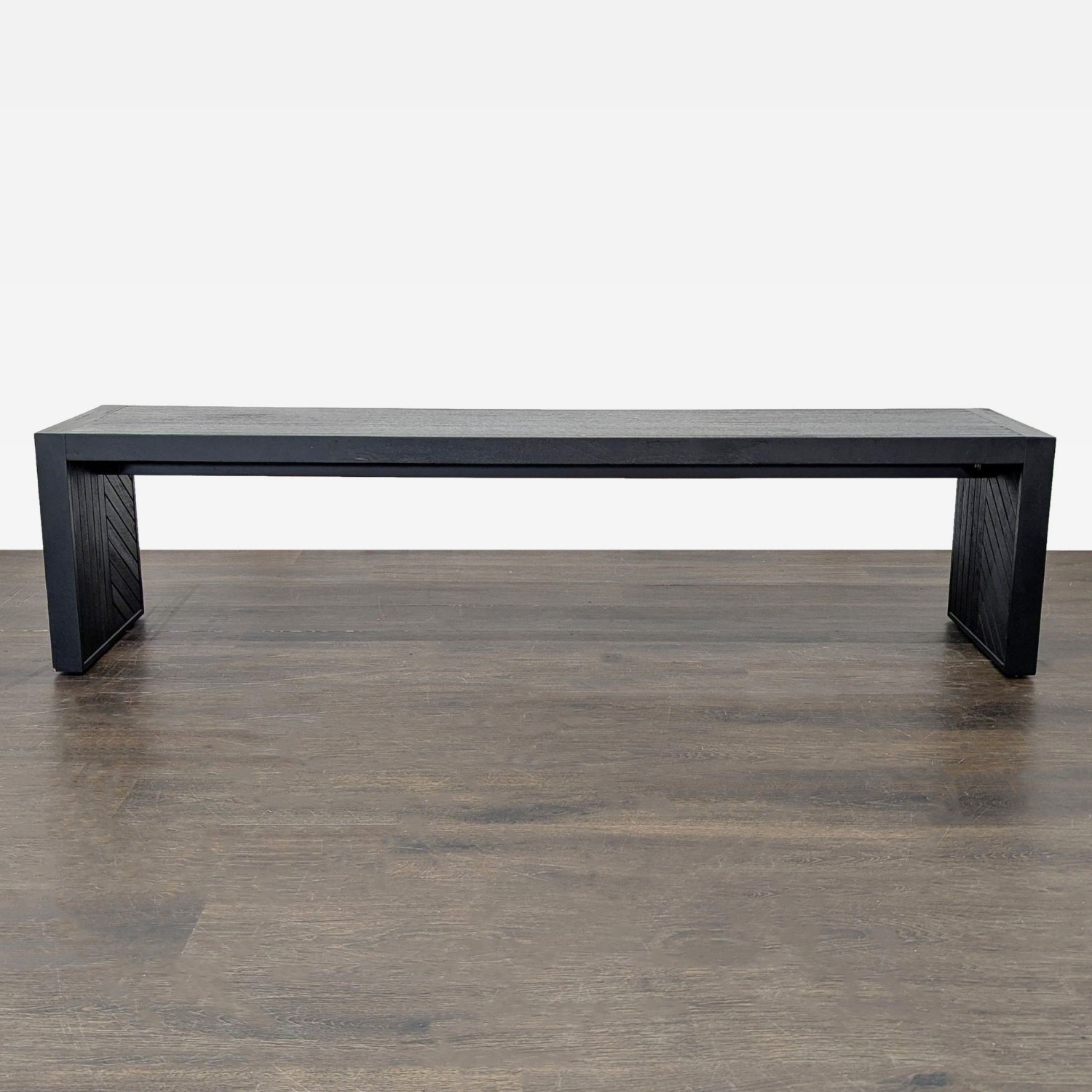 Crate & Barrel Dunewood Dining Bench - image-4