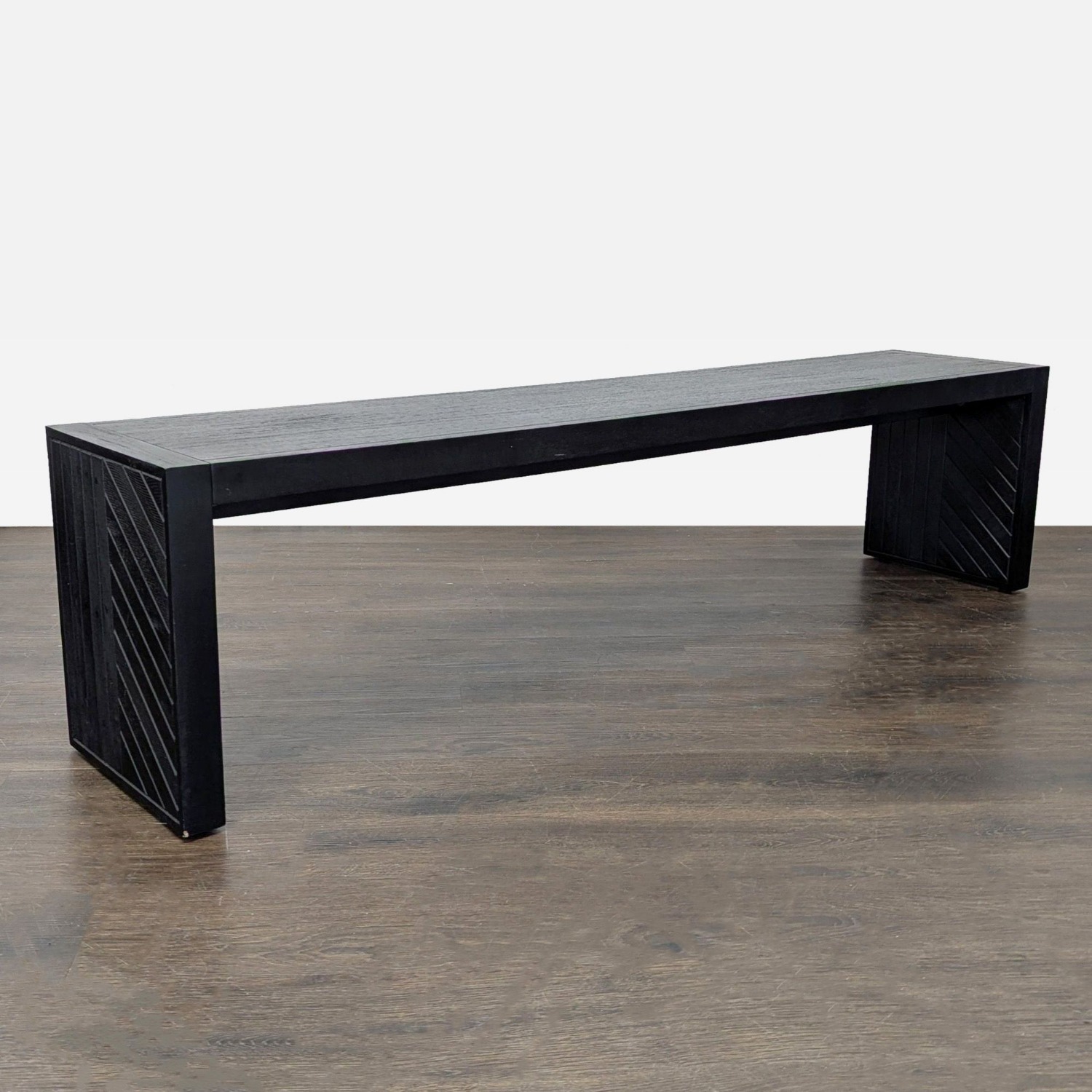 Crate & Barrel Dunewood Dining Bench - image-1