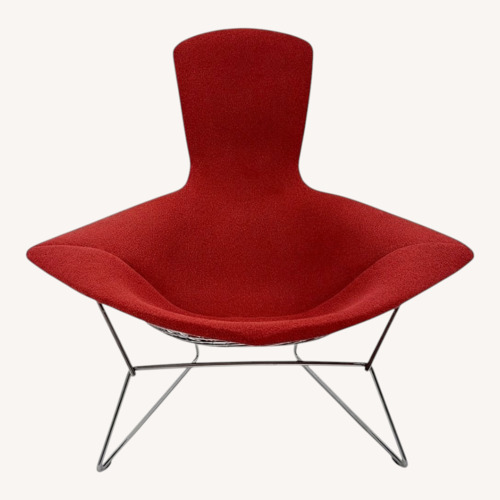 Used Knoll Harry Bertoia Bird Chair Chrome for sale on AptDeco
