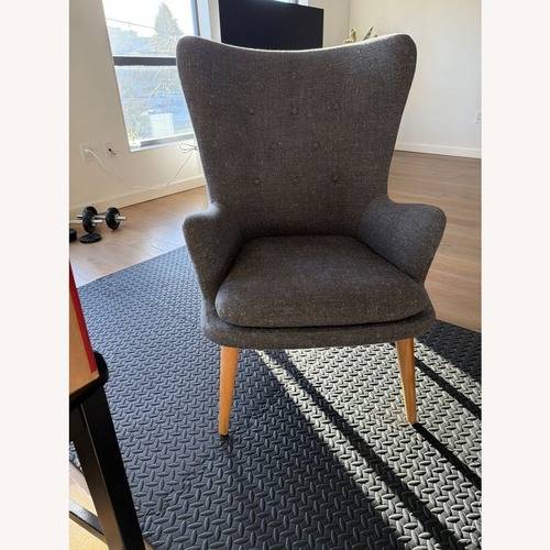Used West Elm Lounge Chair with High Back  for sale on AptDeco