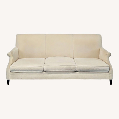 Used Restoration Hardware 3-Seat Classic Cream Sofa for sale on AptDeco