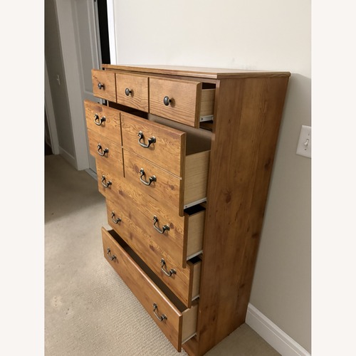 Used Dark Brown Wood Dresser for sale on AptDeco