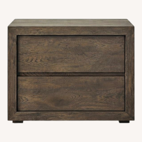 Used Restoration Hardware  Drifted Reclaimed Oak Nightstand 32" for sale on AptDeco