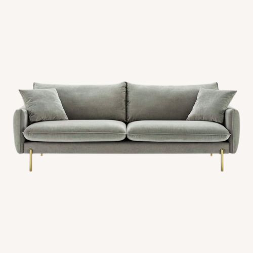 Used Castlery Verona Light Gray Fabric 2 Seater Sofa for sale on AptDeco