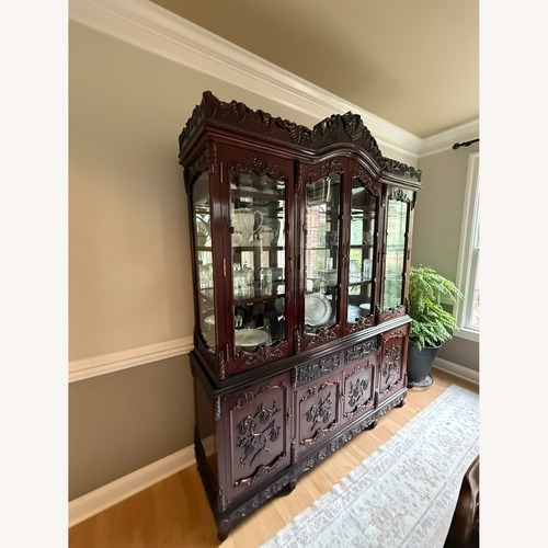 Used Chinese Rosewood China / Display Cabinet for sale on AptDeco