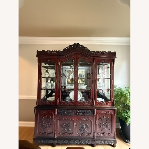Used Chinese Rosewood China / Display Cabinet for sale on AptDeco