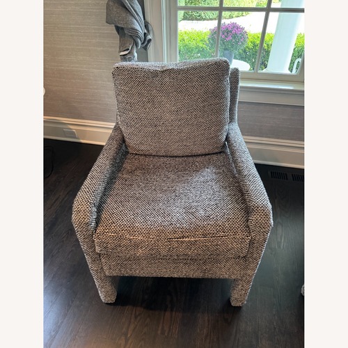 Used Century Furniture Black/White Fabric Accent Chairs for sale on AptDeco