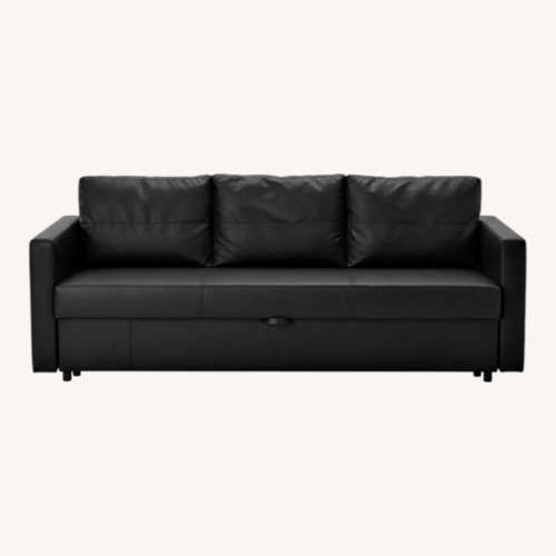Used IKEA FRIHETEN Sleeper Sofa Black for sale on AptDeco